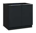 SIS - 9D spodní skříňka, 2-dveřová, 870x900x600, antracit